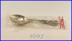 Reed & Barton Francis I First Sterling Silver Pierced Serving Spoon New