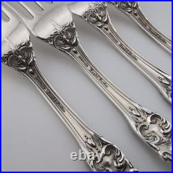 Reed & Barton Francis I First Sterling Silver Place Forks 7 1/4 Set of 4