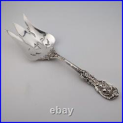 Reed & Barton Francis I First Sterling Silver Salad Serving Fork 9 5/8