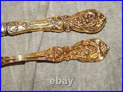 Reed & Barton Francis I-Gold Vermeil Sterling Spoon & Butter knife