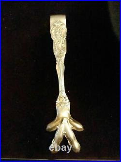 Reed & Barton Francis I Ice Tongs Sterling Silver