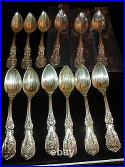 Reed & Barton Francis I Individual Grapefruit spoons Set of 12 Sterling Silver