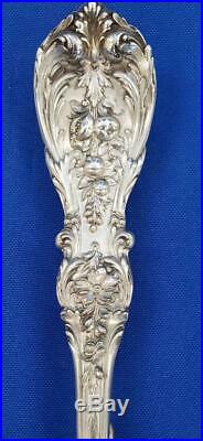 Reed & Barton Francis I Large 13.75 Sterling Silver Serving Spoon with Button