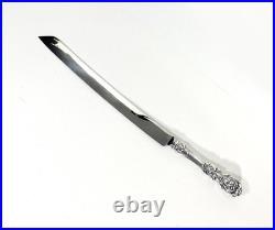Reed & Barton Francis I Long 16 1/2 Sterling Wedding Cake Knife