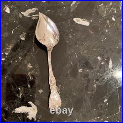 Reed & Barton Francis I New Mark Jelly Spoon Sterling Silver 6 Flatware Set