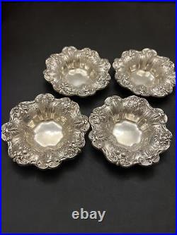 Reed & Barton Francis I Nut Dishes Bowls X569 American Sterling Silver 1952 SET