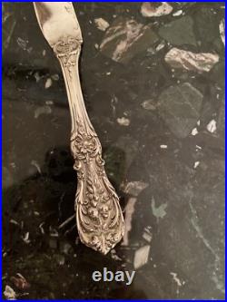 Reed & Barton Francis I Old M Master Butter Knife Solid Sterling Silver Flatware