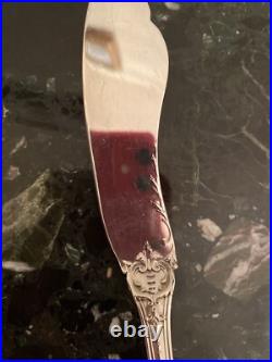 Reed & Barton Francis I Old M Master Butter Knife Solid Sterling Silver Flatware