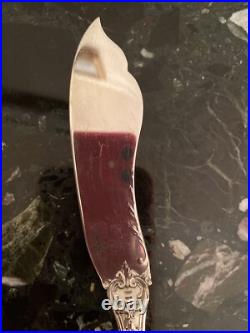 Reed & Barton Francis I Old M Master Butter Knife Solid Sterling Silver Flatware