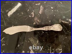 Reed & Barton Francis I Old M Master Butter Knife Solid Sterling Silver Flatware