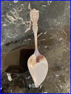 Reed & Barton Francis I Old Mark Pat Date Jelly Spoon Sterling Silver Flatware