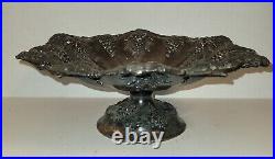 Reed & Barton Francis I Pedestal Compote 01847 Silver Plate 12 Grapes Fruit