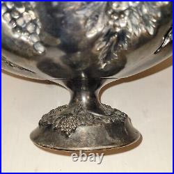 Reed & Barton Francis I Pedestal Compote 01847 Silver Plate 12 Grapes Fruit
