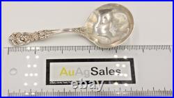 Reed & Barton Francis I Pierced Bowl Bon-Bon Serving Spoon Sterling Silver 1950
