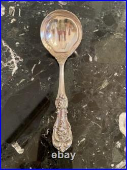 Reed & Barton Francis I Rare Om Pat Date Gravy Ladle Sterling Silver Flatware