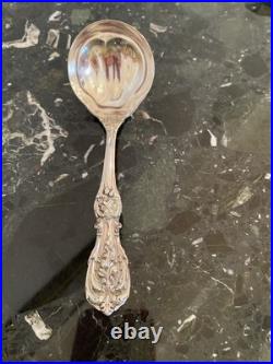 Reed & Barton Francis I Rare Om Pat Date Gravy Ladle Sterling Silver Flatware