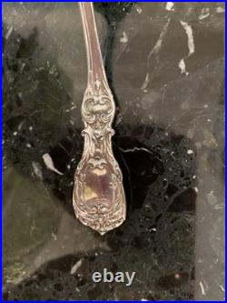 Reed & Barton Francis I Rare Om Pat Date Gravy Ladle Sterling Silver Flatware