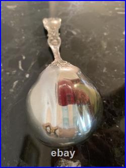 Reed & Barton Francis I Rare Om Pat Date Gravy Ladle Sterling Silver Flatware