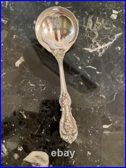 Reed & Barton Francis I Rare Om Pat Date Gravy Ladle Sterling Silver Flatware