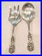 Reed & Barton Francis I Salad Set Old Mark Sterling Silver Large Flatware