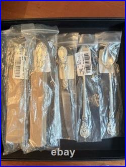 Reed & Barton Francis I Silver Lot, Sweet Tea Spoon, Sedated Steak Knife, Butter