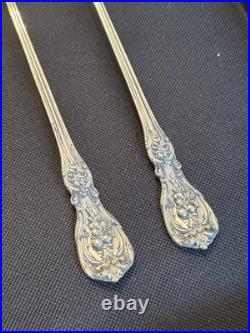 Reed & Barton Francis I Silver Lot, Sweet Tea Spoon, Sedated Steak Knife, Butter