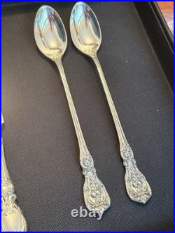 Reed & Barton Francis I Silver Lot, Sweet Tea Spoon, Sedated Steak Knife, Butter
