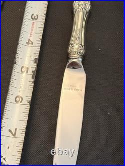 Reed & Barton Francis I Silver Lot, Sweet Tea Spoon, Sedated Steak Knife, Butter