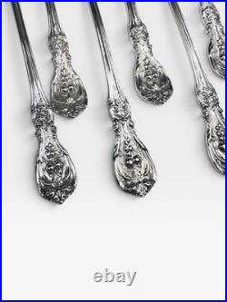Reed & Barton Francis I Silverplate Iced Tea Spoons Set Of 8 Vintage 7.5