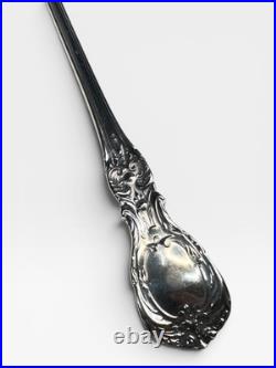 Reed & Barton Francis I Silverplate Iced Tea Spoons Set Of 8 Vintage 7.5