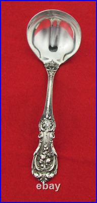 Reed & Barton Francis I Solid Sterling Cream & Gravy Ladle New Mk No Mono