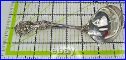 Reed & Barton Francis I Solid Sterling Cream & Gravy Ladle New Mk No Mono