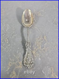 Reed & Barton Francis I Solid Sterling Large Serving Spoon, 8 1/4 Eagle-R-Lion
