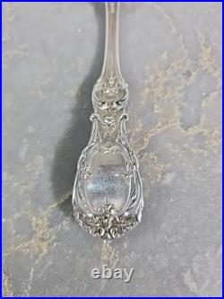 Reed & Barton Francis I Solid Sterling Large Serving Spoon, 8 1/4 Eagle-R-Lion
