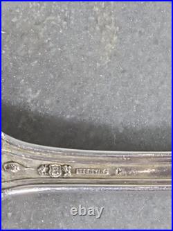 Reed & Barton Francis I Solid Sterling Large Serving Spoon, 8 1/4 Eagle-R-Lion