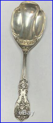 Reed & Barton Francis I Sterling 100 Yr Berry / Casserole Salad Spoon Xlnt Cond