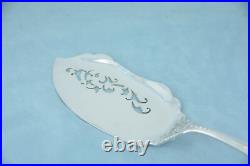 Reed & Barton Francis I Sterling 11-1/4 Pierced Ice Cream Fish Server No Mono