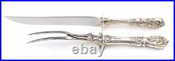 Reed & Barton Francis I Sterling 13 1/2 Carving Set No Mono UNUSED