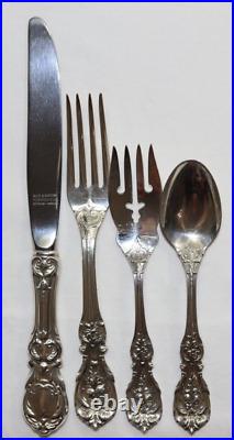 Reed & Barton Francis I Sterling 4pc Place Setting USED No Monos