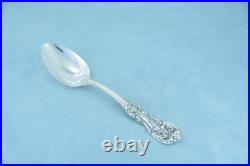 Reed & Barton Francis I Sterling 7-1/4 Oval Soup Dessert Spoon New Mark No Mono