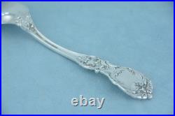 Reed & Barton Francis I Sterling 7-1/4 Oval Soup Dessert Spoon New Mark No Mono