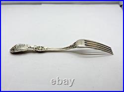 Reed & Barton Francis I Sterling 7 1/8 Fork OLD MARK WithMONO CH4