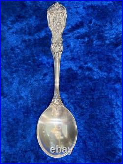 Reed & Barton Francis I Sterling 7-1/8 Gumbo Soup Spoon New Mark No Monogram