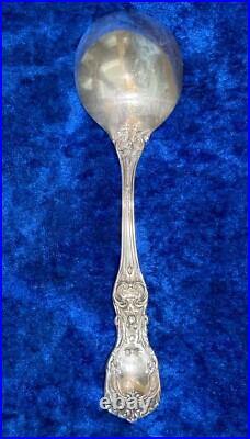 Reed & Barton Francis I Sterling 7-1/8 Gumbo Soup Spoon New Mark No Monogram