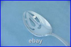 Reed & Barton Francis I Sterling 8-3/8 3 Tine Pierced Serving Spoon No Monogram