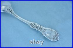 Reed & Barton Francis I Sterling 8-3/8 3 Tine Pierced Serving Spoon No Monogram