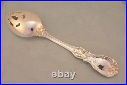 Reed & Barton Francis I Sterling 8-3/8 Pierced Serving Spoon Old Mark No Mono