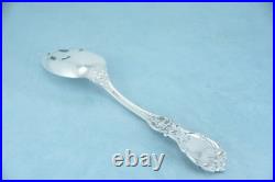 Reed & Barton Francis I Sterling 8-3/8 Pierced Serving Spoon Old Mark No Mono