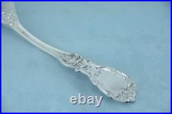 Reed & Barton Francis I Sterling 8-3/8 Pierced Serving Spoon Old Mark No Mono