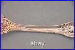 Reed & Barton Francis I Sterling 8-3/8 Pierced Serving Spoon Old Mark No Mono